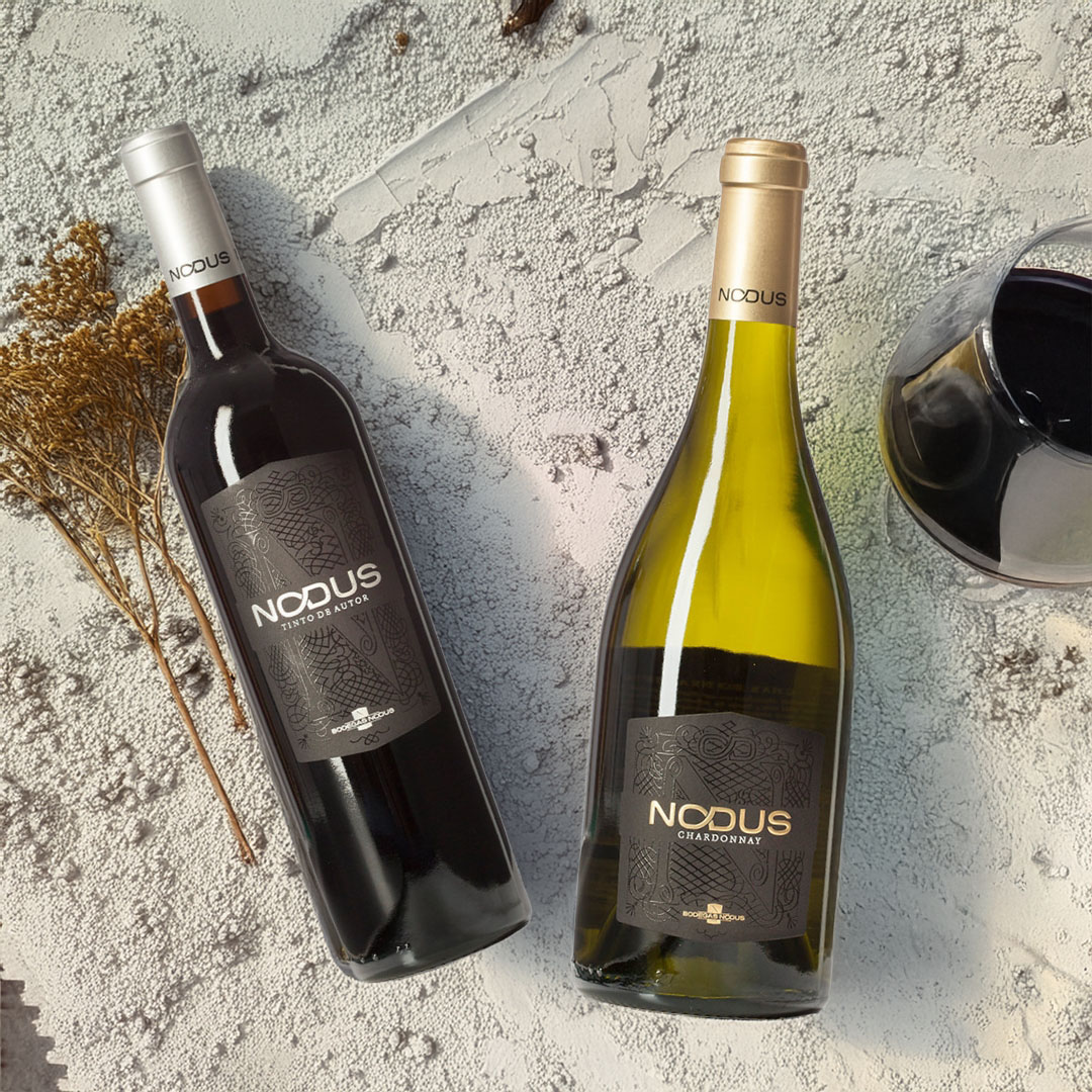 Španielska prvá liga – set 2 prémiových vín Bodegas Nodus (Chardonnay & Tinto de Autor)