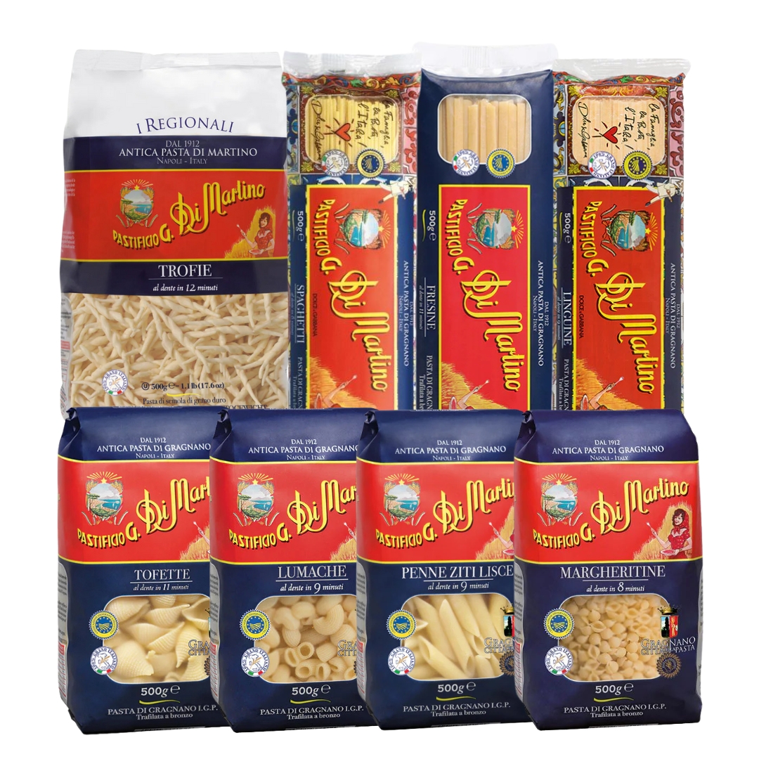 Pastificio Di Martino - zvýhodnený cestovinový MAXI MIX 8ks ( 4 kg )