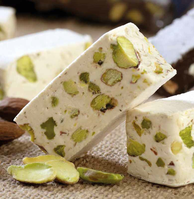 Daidone - Torroncini siciliani Mandorla - Sicilské pistáciové nugátky 100g