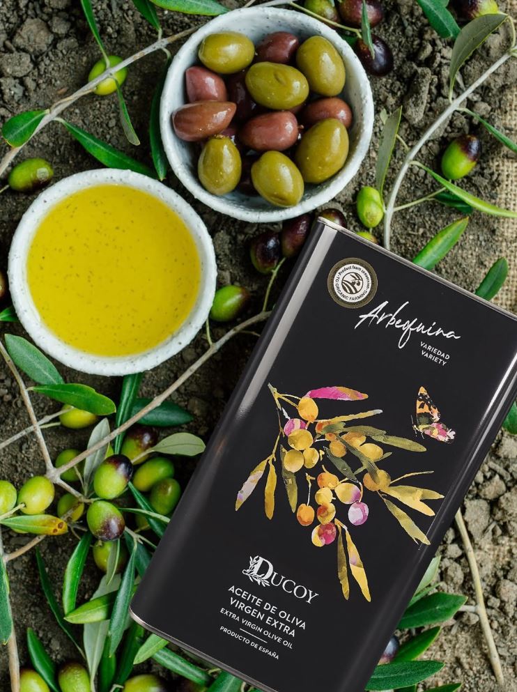 Ducoy extra panenský olivový olej Arbequina Medium Fruity plechovka 3000 ml