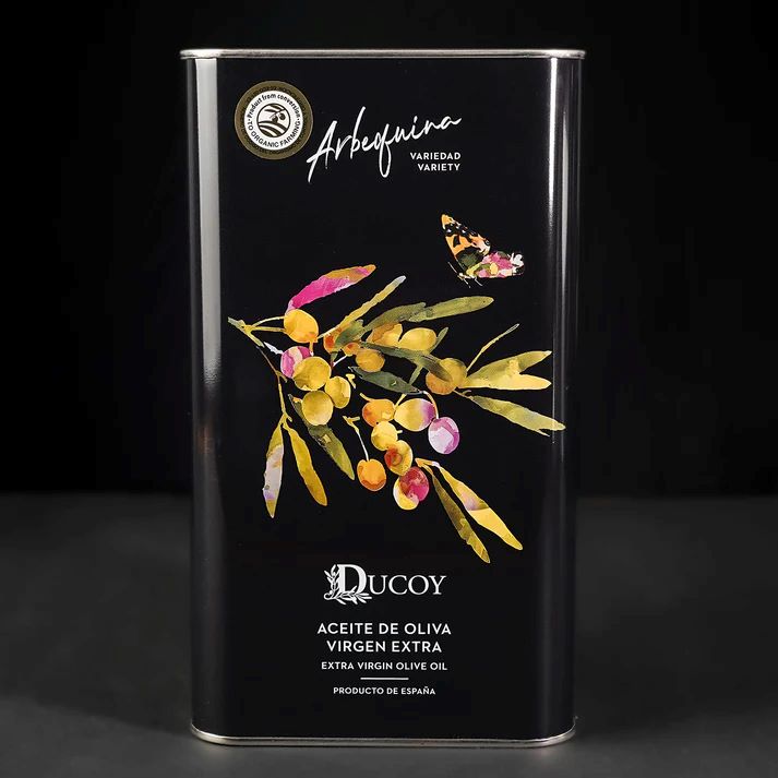 Ducoy extra panenský olivový olej Arbequina Medium Fruity plechovka 5000 ml