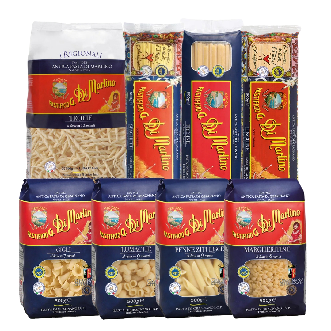 Pastificio Di Martino - zvýhodnený cestovinový MAXI MIX 8ks ( 4 kg )