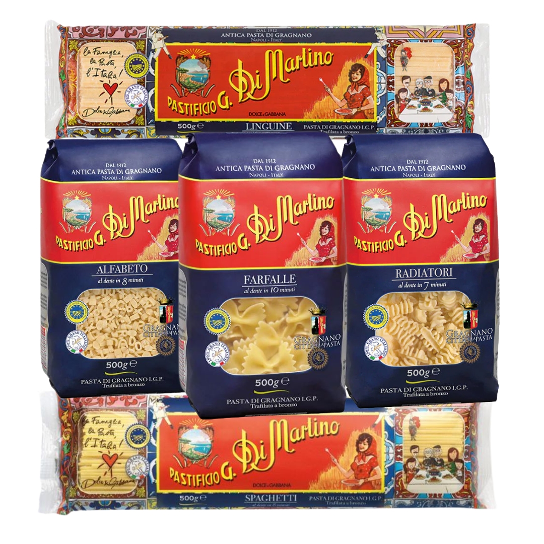 Pastificio Di Martino - zvýhodněný těstovinový MIX 5ks ( 2,5 kg )