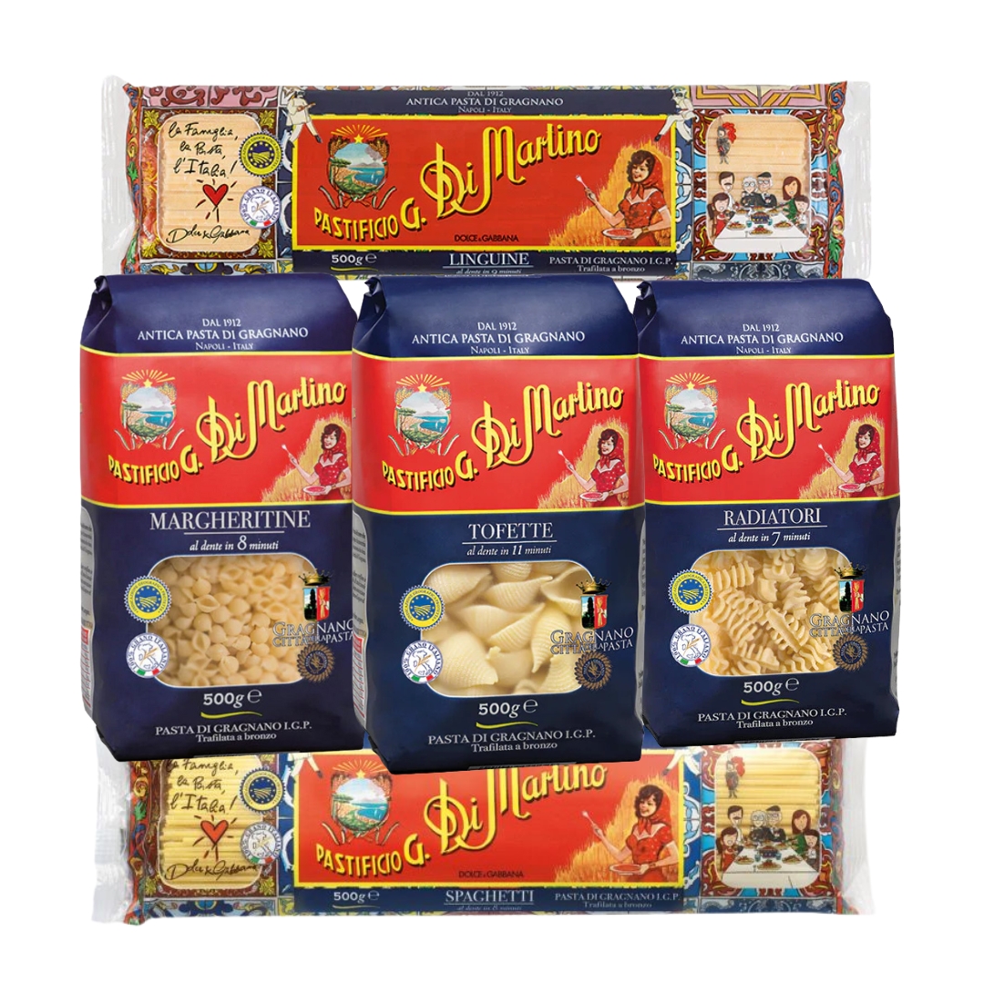 Pastificio Di Martino - zvýhodněný těstovinový MIX 5ks ( 2,5 kg )