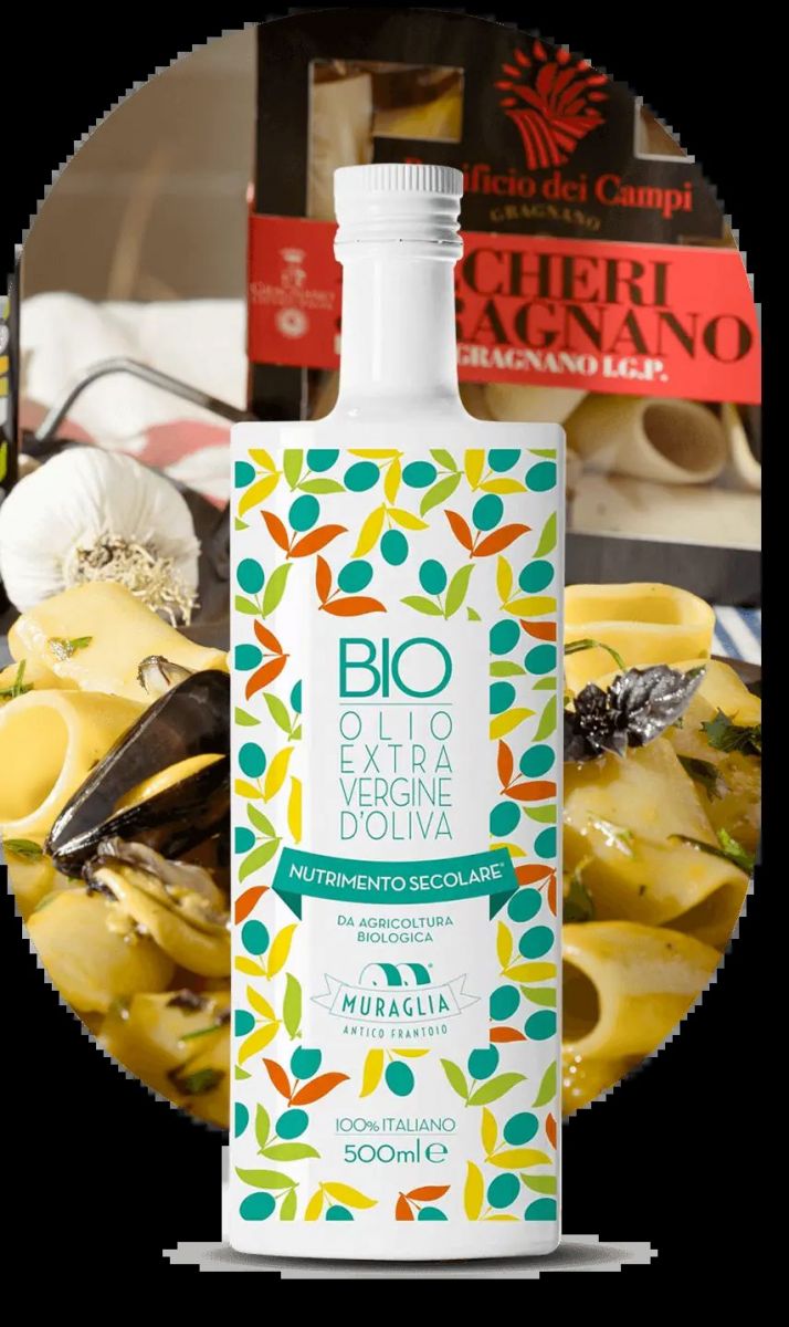 Frantoio Muraglia Olivový olej v exkluzívnom sklenenom balení BIO 500ml