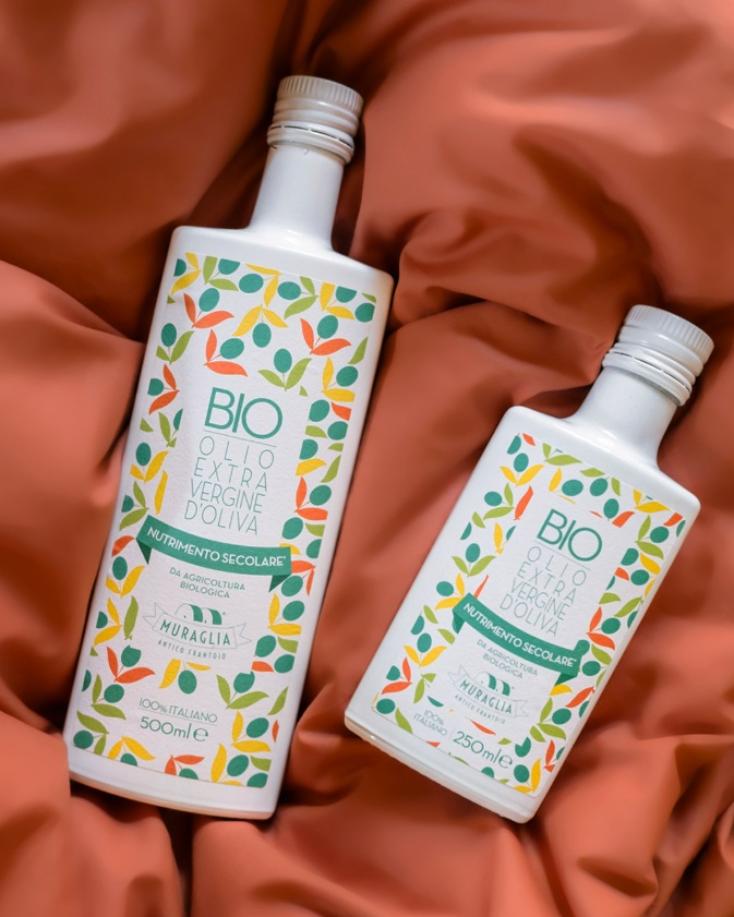 Frantoio Muraglia Olivový olej v exkluzívnom sklenenom balení BIO 500ml