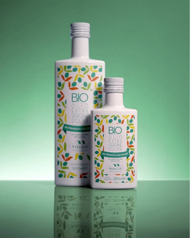 Frantoio Muraglia Olivový olej v exkluzívnom sklenenom balení BIO 500ml